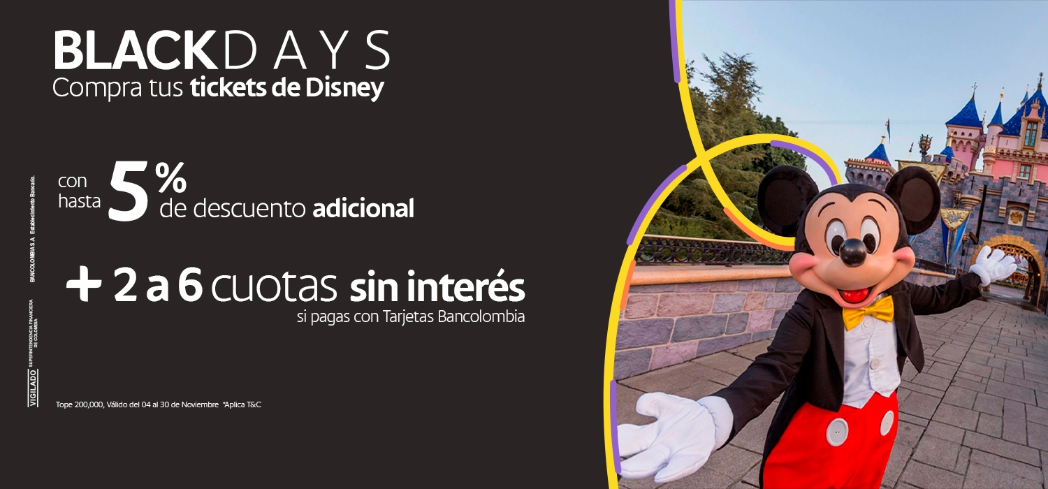 Tu360Compras Disney Blackdays